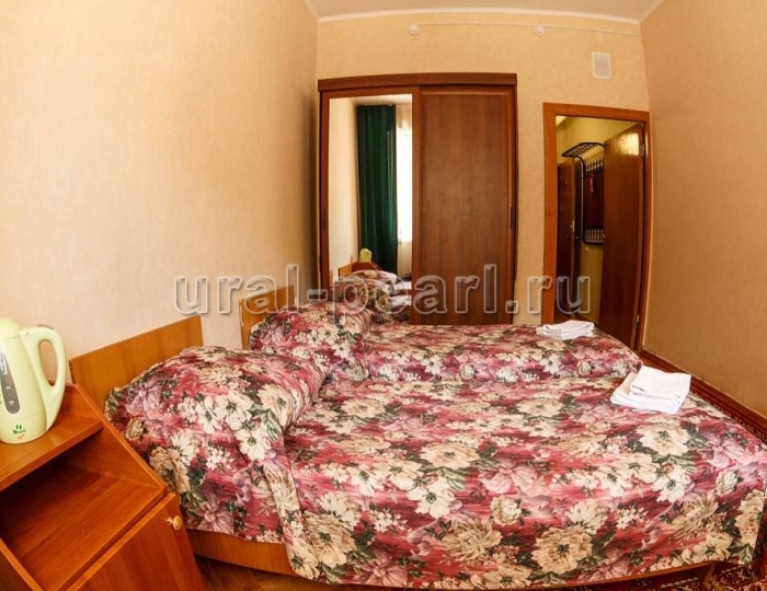 2-местный номер стандарт (с пансионом) - Санаторий «Жемчужина Урала» Миасс