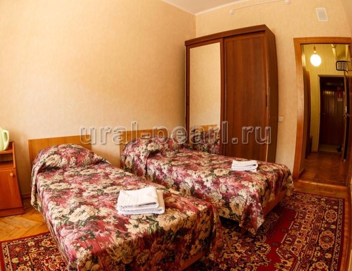 2-местный номер стандарт (с пансионом) - Санаторий «Жемчужина Урала» Миасс