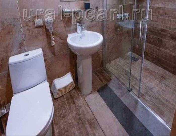 Номер люкс с 1 двуспальной кроватью (с пансионом) - Санаторий «Жемчужина Урала» Миасс